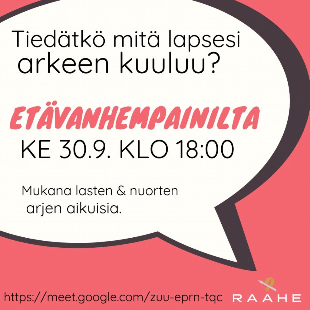 Kuva: Tapahtuman mainos. Kuva: Tapahtuman mainos.