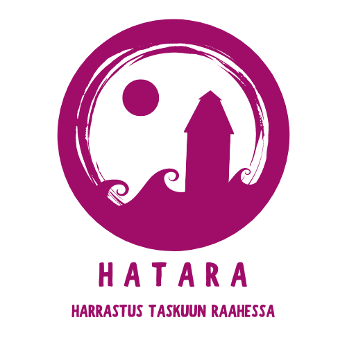 HATARA 2.0 - Harrastus Taskuun Raahessa hankkeen logo. HATARA 2.0 - Harrastus Taskuun Raahessa hankkeen logo.