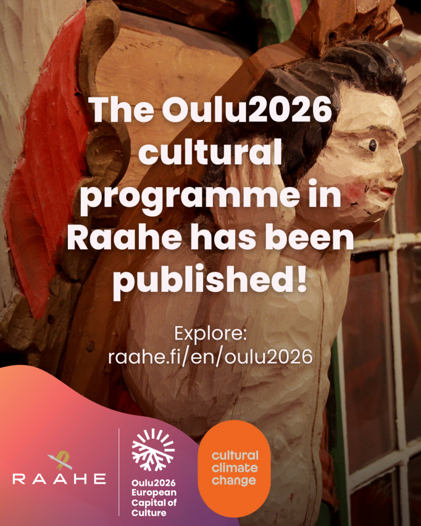 The Oulu2026 cultural programme in Raahe has been published.