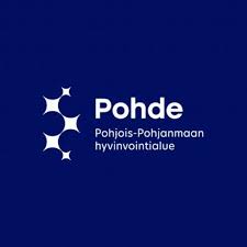 Logo, jossa teksti Pohjois-Pohjanmaan hyvinvointialue Pohjois-Pohjanmaan hyvinvointialueen logo