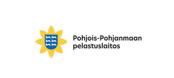 Pohjois-Pohjanmaan pelastuslaitoksen logo