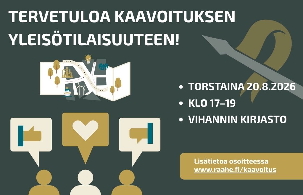 Yleisötilaisuuden mainoskuva.