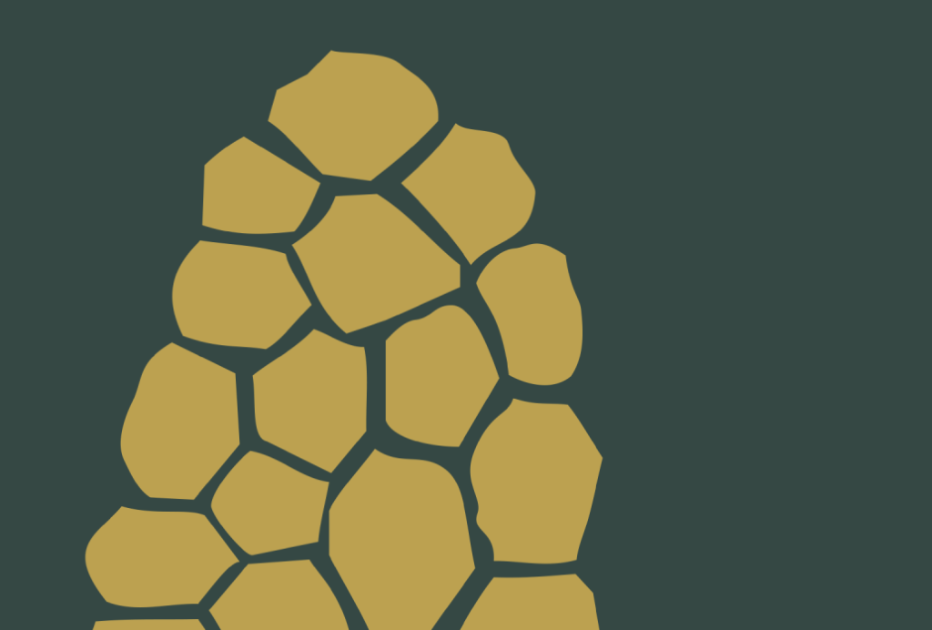 Kuva: WTF Design Oy. Graafinen kuva, jossa kummeli vihreällä taustalla.
