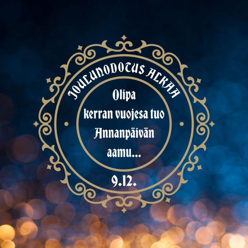 Annanpäivä. Kuva Raahe-opisto Annanpäivä logo