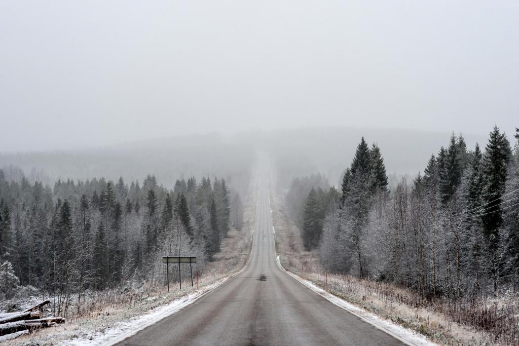 Kainuulainen maisema. 