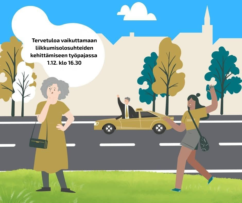 Graafinen mainoskuva tilaisuudesta.