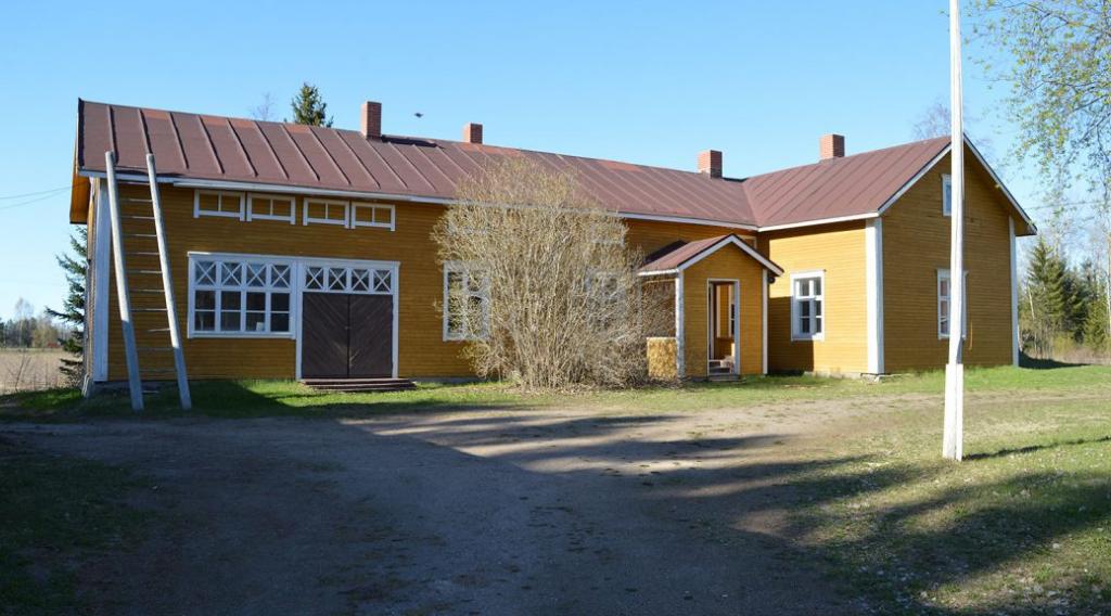 Pattijoen kotiseutuyhdistys. Kuva: Raahen kulttuuritoimi. Keltainen museorakennus.
