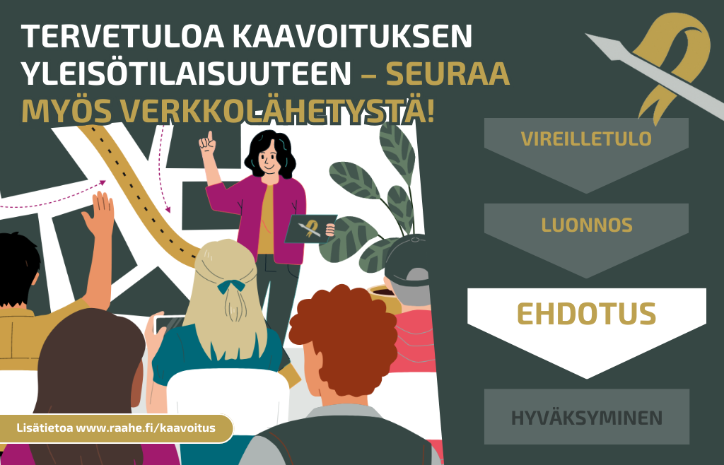 Mainoskuva yleisötilaisuudesta.