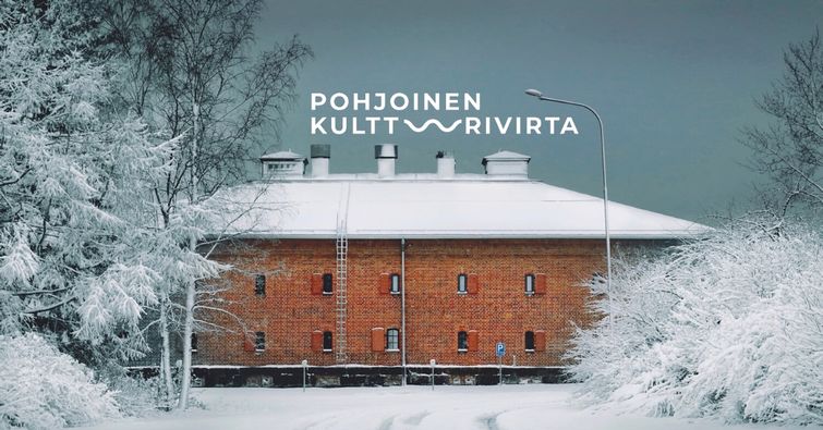 Kruununmakasiini talvisessa maisemassa Kruununmakasiini talvisessa maisemassa