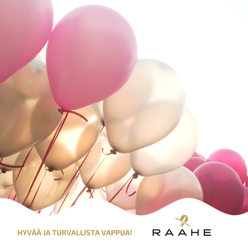 Kuva: Raahen kaupunki / Viestintä ja markkinointi. Vappuaiheinen kuvituskuva.