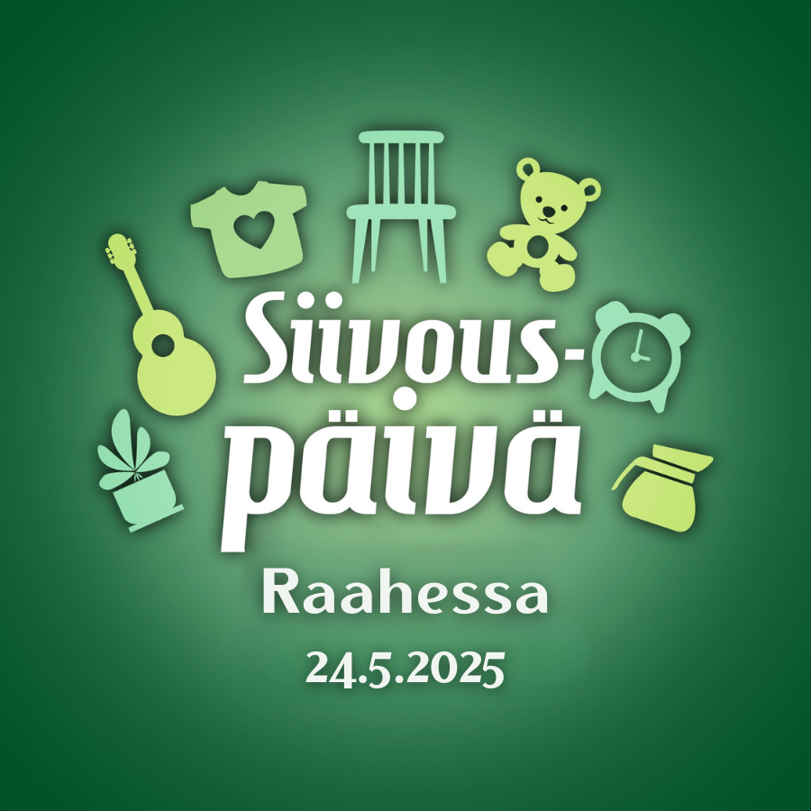 Siivouspäivä Raahessa 24.5.2025 tapahtumamainos.