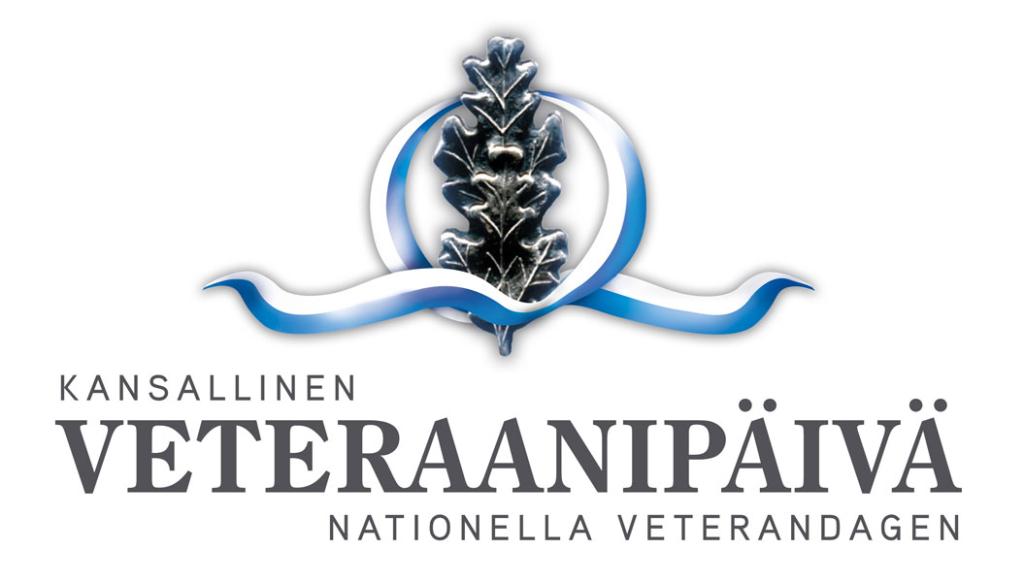 Kansallinen veteraanipäivä logo. Kansallinen veteraanipäivä logo.