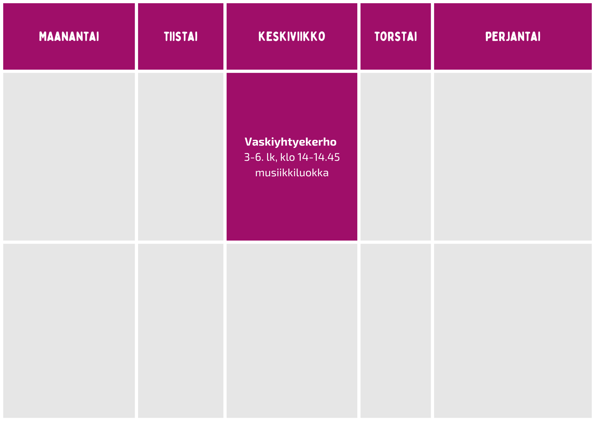 Hapaajoen koulun lukkari