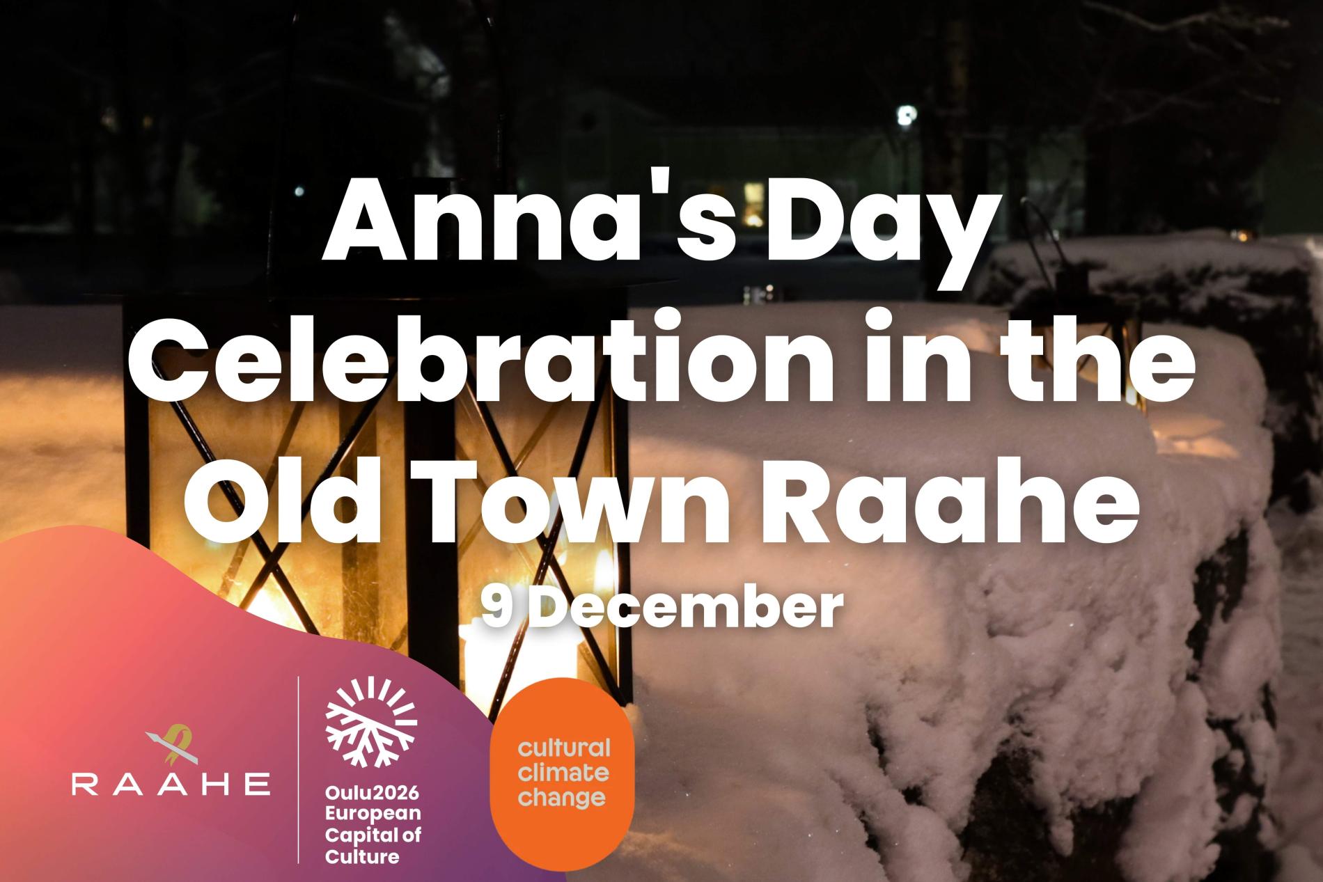 Anna's Day Celebration in the Old Town Raahe 9.12.