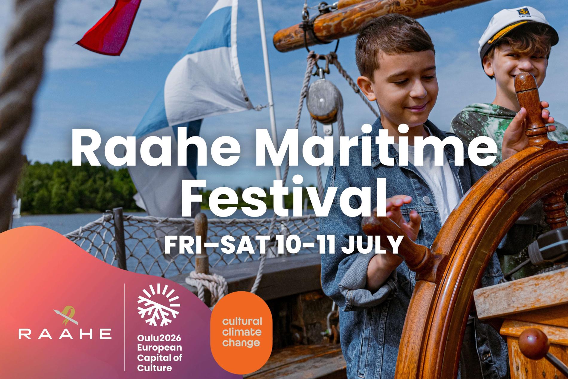 Raahe Maritime Festival 10.-11.7.2026.