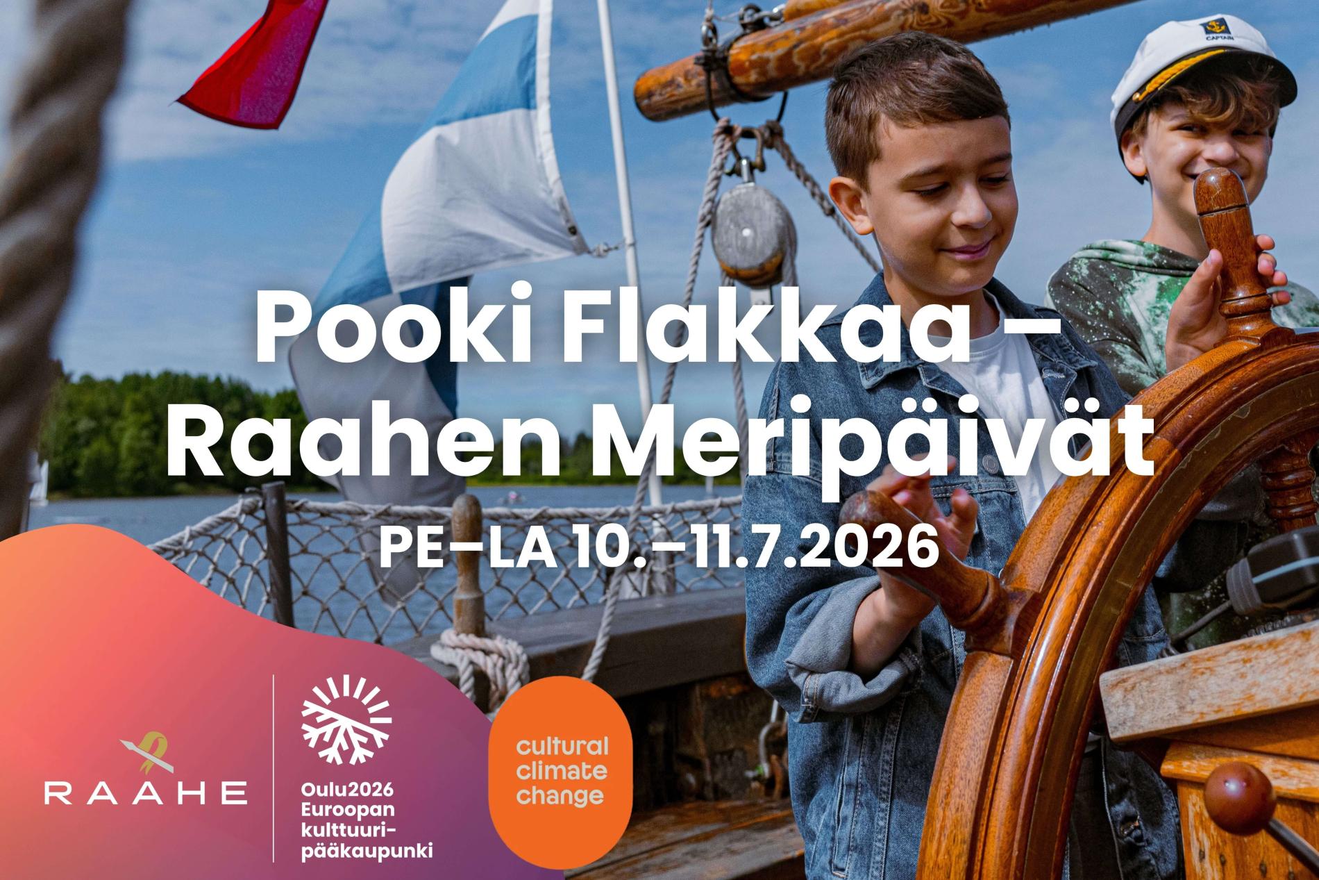 Pooki Flakkaa - Raahen Meripäivät 10.-11.7.