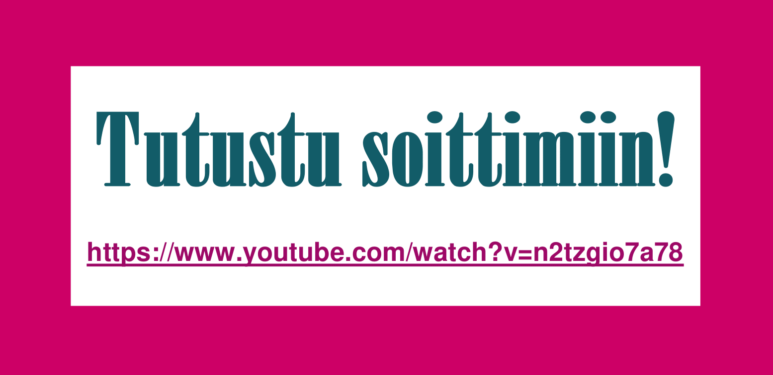 Raahen musiikkiopiston soitinesittelyvideo