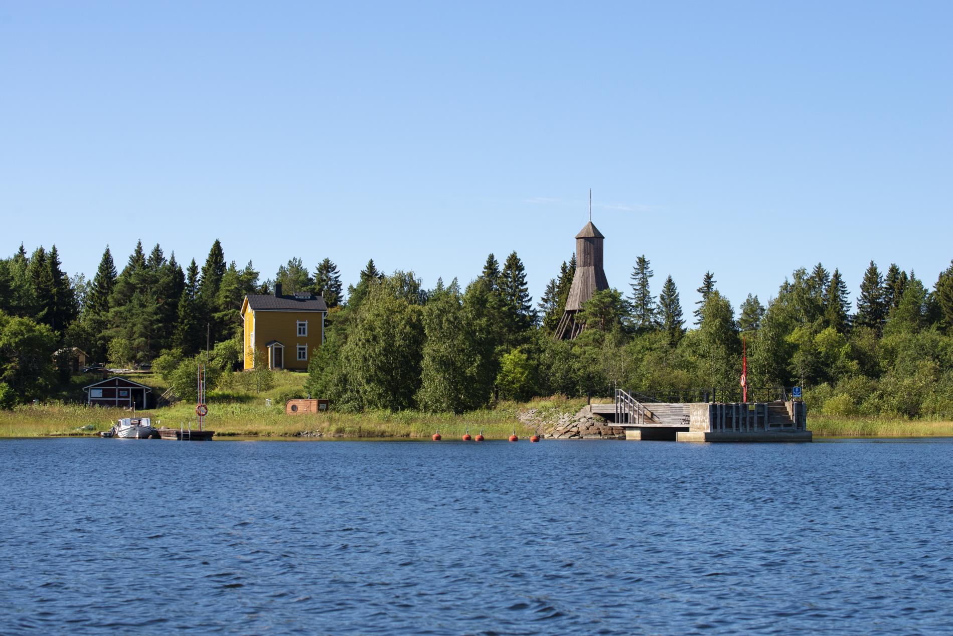 Iso-Kraaselin saari Raahen edustalla.