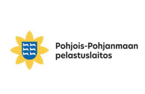 Pohjois-Pohjanmaan pelastuslaitoksen logo.