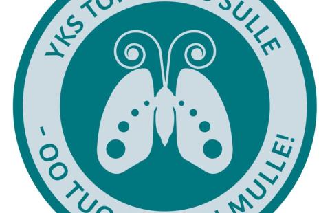 Tuoksuttomuus-logo, missä tekstinä Yks toivomus sulle, oo tuoksuton mulle.