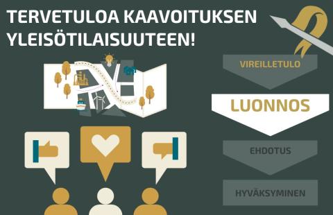 Mainoskuva yleisötilaisuudesta.