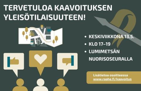 Yleisötilaisuuden mainoskuva.