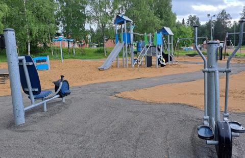 Honganpalon leikkipuisto.