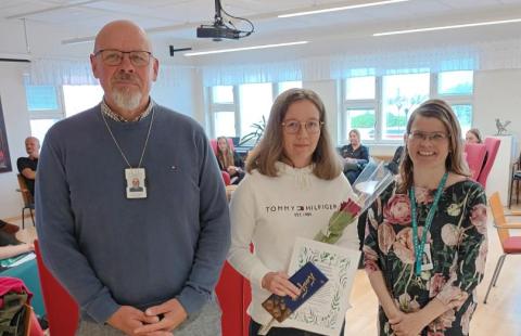 Seppo Sarlin, Pauliina Hentilä ja Piia Suomela.