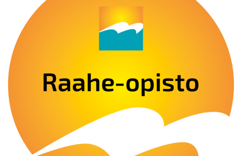 Raahe-opiston pyöreä logo