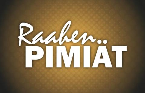 Raahen Pimiät -logo.