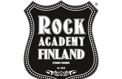 Rock Academy logo.