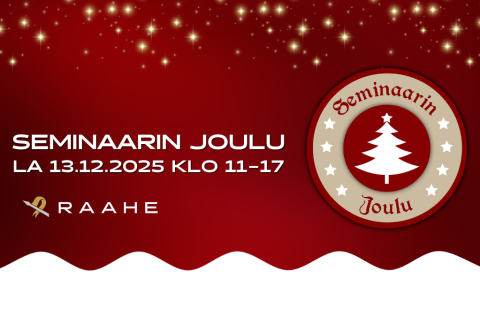 Mainoskuva: Seminaarin Joulu 13.12.2025.
