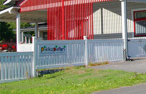 Raahen montessoripäiväkoti Pikkupietari. Kuva: Anni Huhtala. Pikkupietari