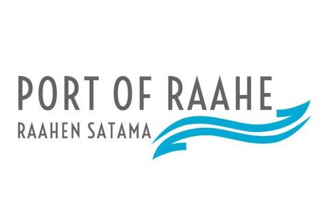 Raahen sataman logo.