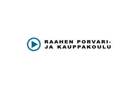 Raahen porvari- ja kauppakoulun logo.